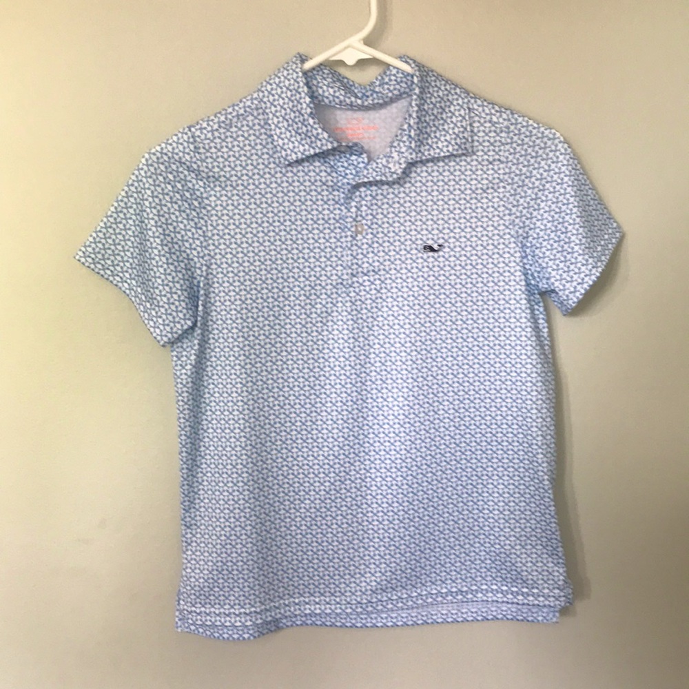 Vineyard Vines polo worn once boys size S (8-10)